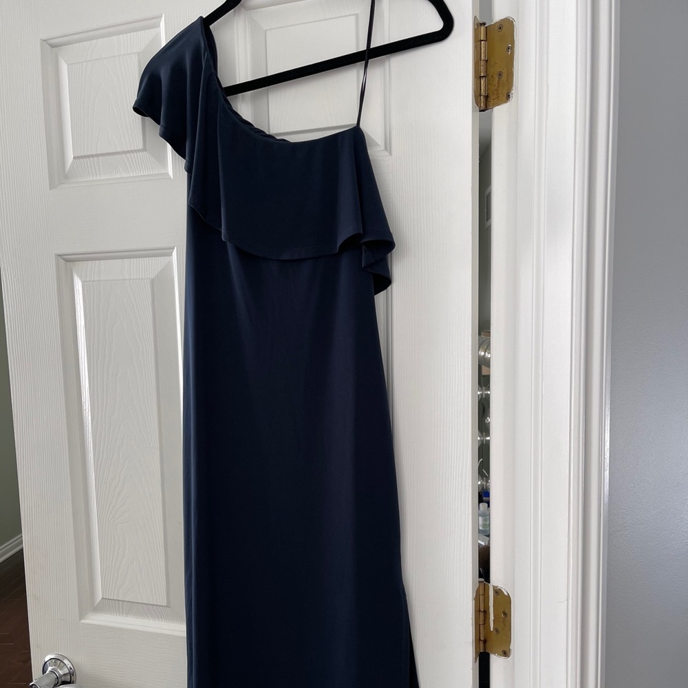 Velvet dress blue never worn